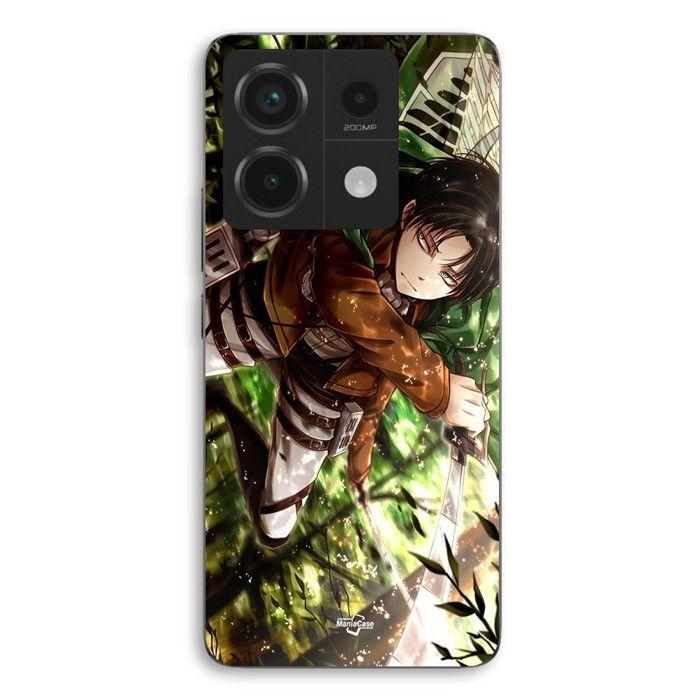 Coque de téléphone - MANIACASE - Xiaomi Redmi Note 13 Pro 5G - Silicone TPU - Souple - Attaque des Titans