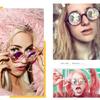 Kaleidoscope Glasses Rave Steampunk Goggles Kaleidoscope Sunglasses Unisex
