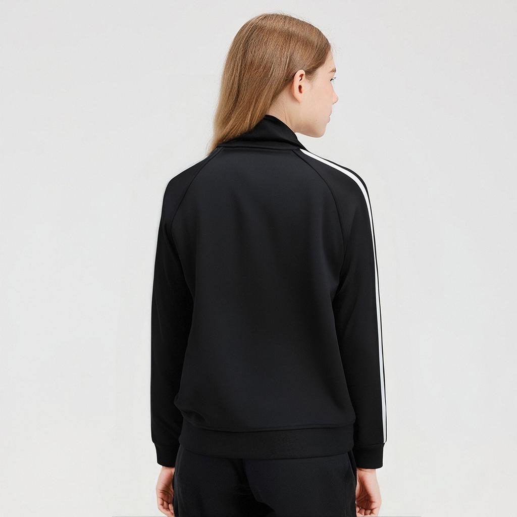 Adidas Jackets & Coats 110 164 Unisex Black White TR30JTK-BW