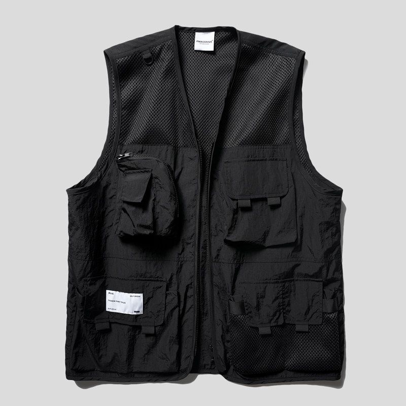 Fashion Brand Foreign Trade Tail Order Functional Vest Mountain Style Tooling