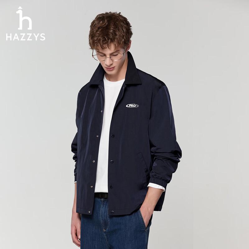 HAZZYS Men's PHIZ Series Waterproof Lightweight Shirt-Style Jacket