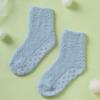 Monfoot Kids 7 9 Year Old Solid Sleep Socks Blue
