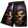 Men's Swimming Trunks 3D Skull Print Beach Shorts Quick-drying Outdoor Leisure Sports Shorts Swimwear Fashion Men's Shorts