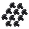 100pcs Fender Liner Clip Retainer Fastener Black Nylon Fit for Toyota 4Runner Land Cruiser Prius Tacoma 90467-07215