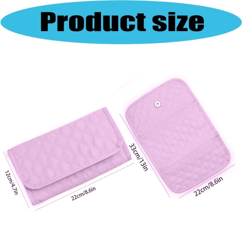 Schmuck-Reiseorganizer aus Polyester, rollbar, mehrlagig, Fächer für Ohrringe, Halsketten und Armbänder, für Zuhause und unterwegs