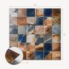 Decorative Tiles with Graphics Adhesive Mosaic with Stone Patterns 20X20X20 Cm