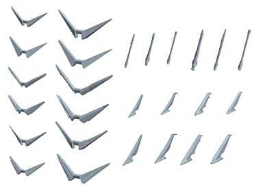 

Builders Parts HD MS Blade 01 Plastic Model