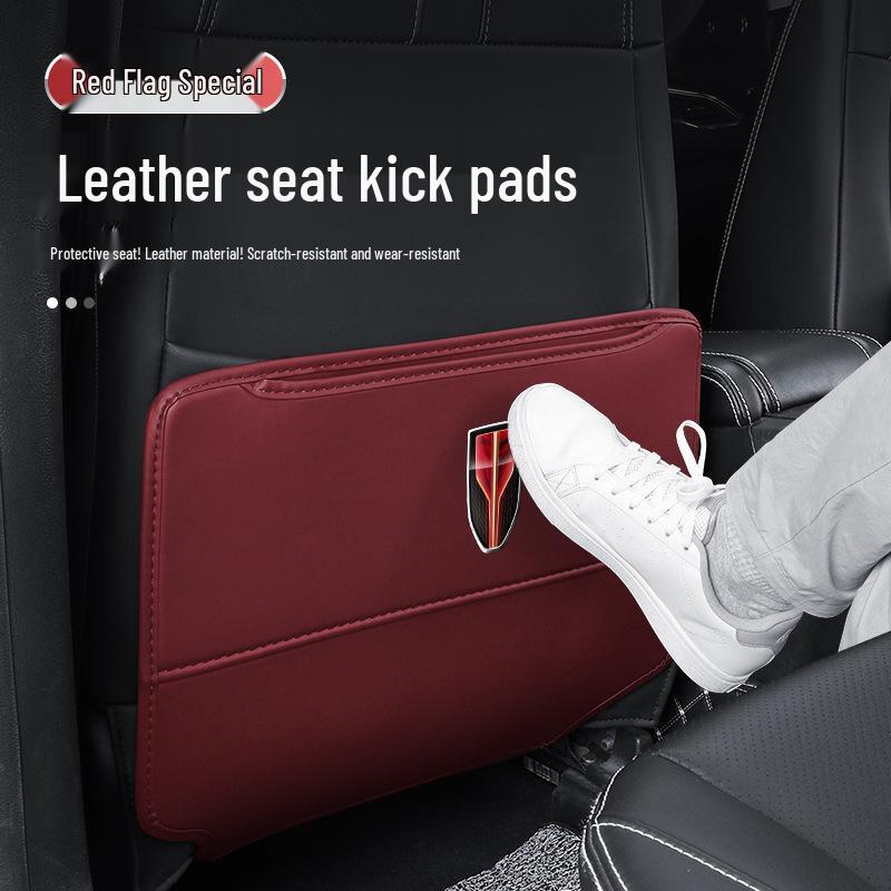 Anti-Kick Mats for Hongqi H5/HS5/EHS3/H7/H9/HS7 Rear Seats - Car Interior Protection Accessories