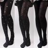 Chic Nine Dot Ribbon Pattern Stockings Fashion Pantyhose