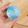 2/3/4Pcs Clear Glitter Steamed Bun Toy Stress Relief Small Dumpling Squeeze Sensory Fidget Toy Slow Rising Stress Ball Decompression Dough Ball