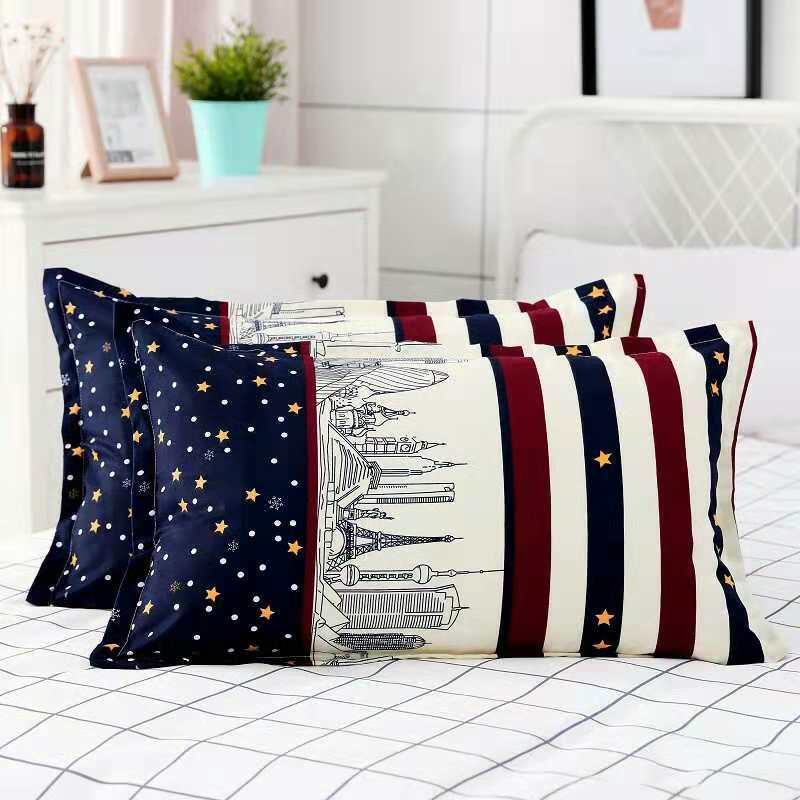 2ks 48X74cm potištěné povlaky na polštáře na postel povlaky na polštáře standardní povlak na polštář pro ložnici (Žádná výplň)