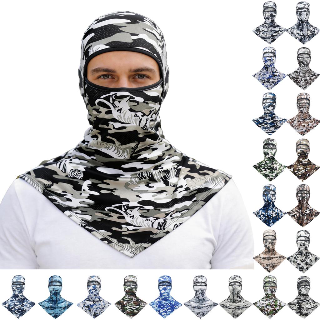 Sztuki Letni UV Ochraniacz na Szyję Twarz Ochraniacz na Szyję Maska Szalik Ochrona Przeciwsłoneczna Oddychająca Bandana