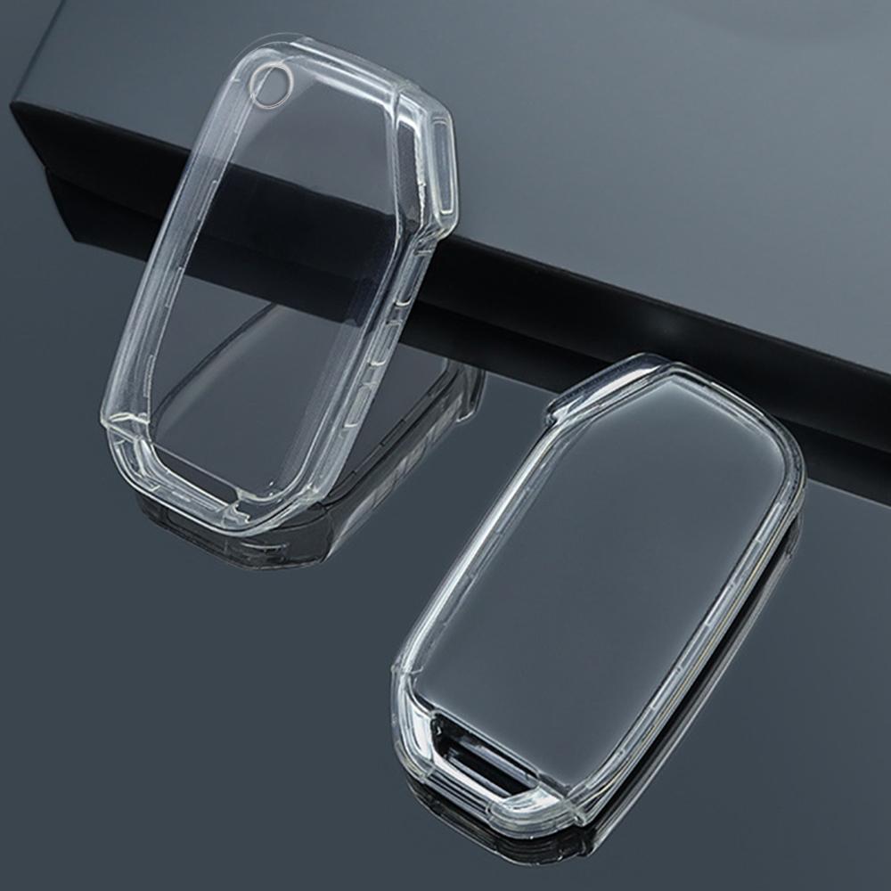 AABFQ1 Transparent Soft Car Key Case Shell For Kia Sportage 4 3 2023 Ceed Soul Ev Niro Hybrid Proceed Seltos K5 Protector Accessories