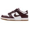 Dunk Low Gs White Burgundy Crush Gum Light Brown Hj9282-100