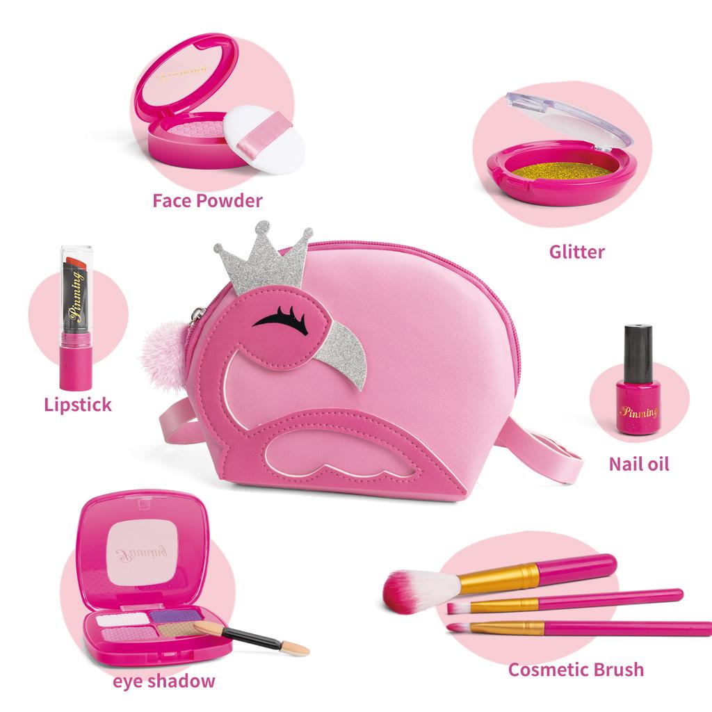 Backpack Pretend Simulation Cosmetics Girls Toys From 7 To 10 Years Bling Bling Hair Toy Imitation Game Makeup for Child Play