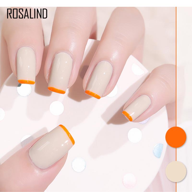 ROSALIND Acrylic Nail Powder 6g Neon Powder Integrate 6 Colors In 1 Bright For Nail Art Design LED/UV Lamp