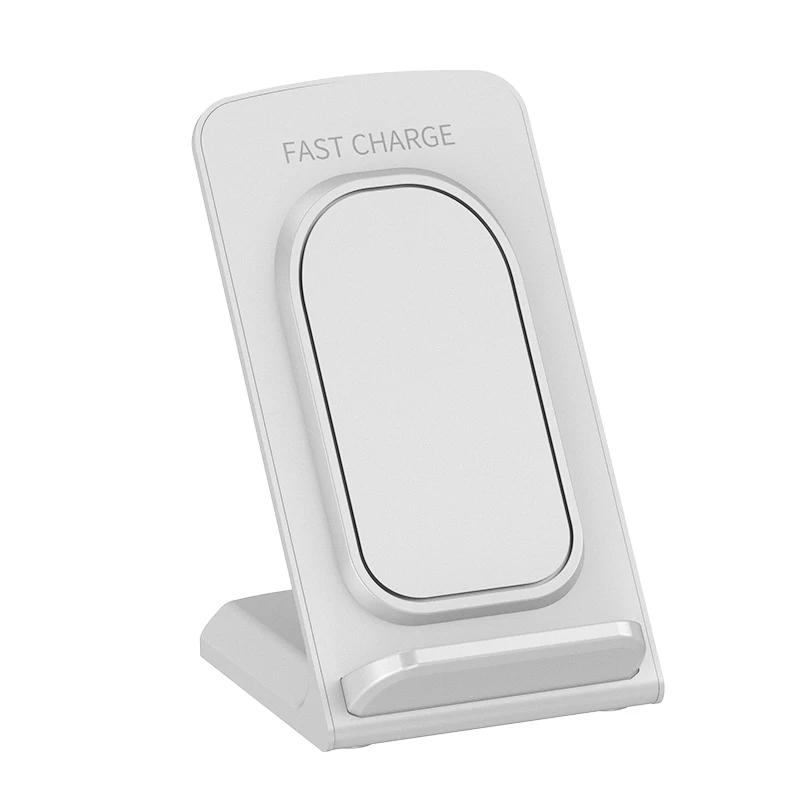 

Desktop Phone Wireless Charger Holder Stand For iPhone 17 16 15 14 13 12 Pro Max Samsung S25 S24 Xiaomi Fast Charging Station білий