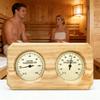 High Execution Wooden Sauna Gauge Mechanical Design No Battery Required