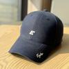 2026New embroidered letter baseball cap for men and women, versatile hard-top duckbill cap for casual sports, makes the face look smaller and
