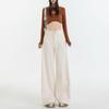Women's High-Waisted Velvet Wide-Leg Jeans for Autumn and Winter