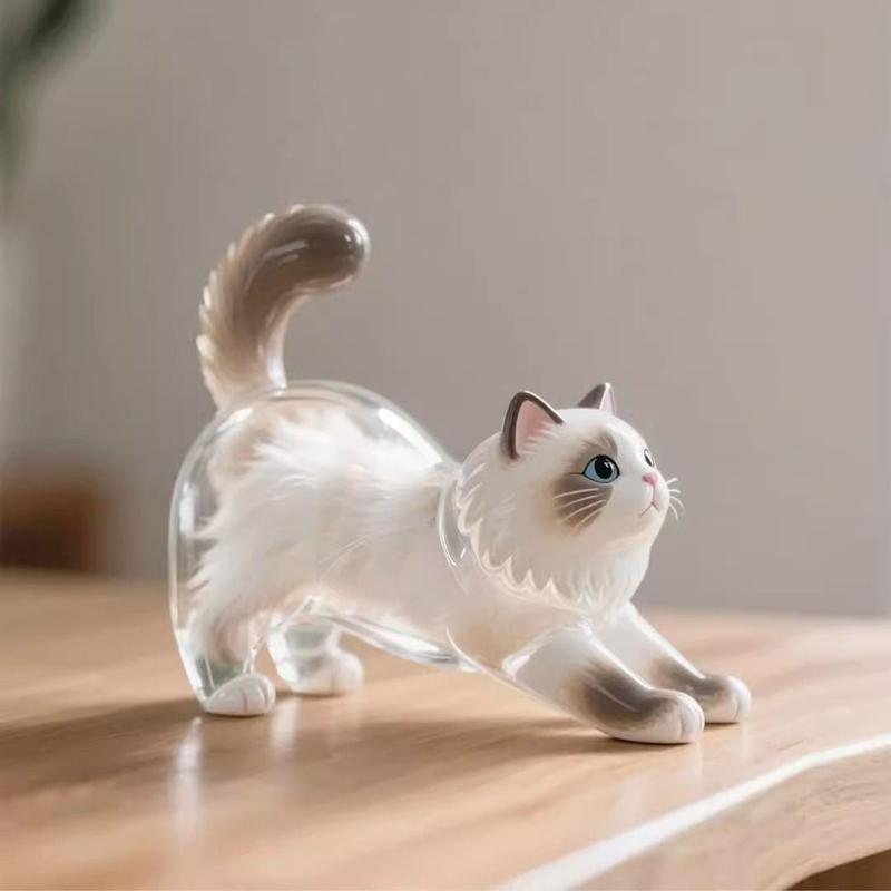 Cat Key Ring Pet Hair Keychain Cartoon Dog Cat Wool Keychain Storage Charm For DIY Gift Hair Storage Feature In Cat Dog Design