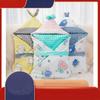 Four Seasons Pacification Bean Velvet Bag, Newborn Four Seasons Anti Startle Jumping Hug Blanket Blanket, Single Baby Blanket