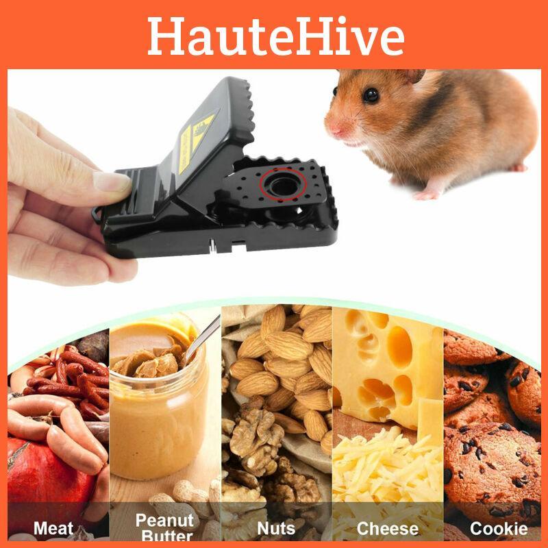 Mouse Plastic Traps Trap Reusable Mice Rat Snare Catcher Rodent Indoor Household