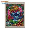 Cartoon 5D Full Drill Diamond Painting Stickers for Bedroom and Living Room Cross Stitch
