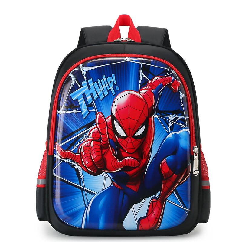Kuromi Melody Spider Man Elsa Kids Backpack With Breathable Air Cushion Straps For School Girls