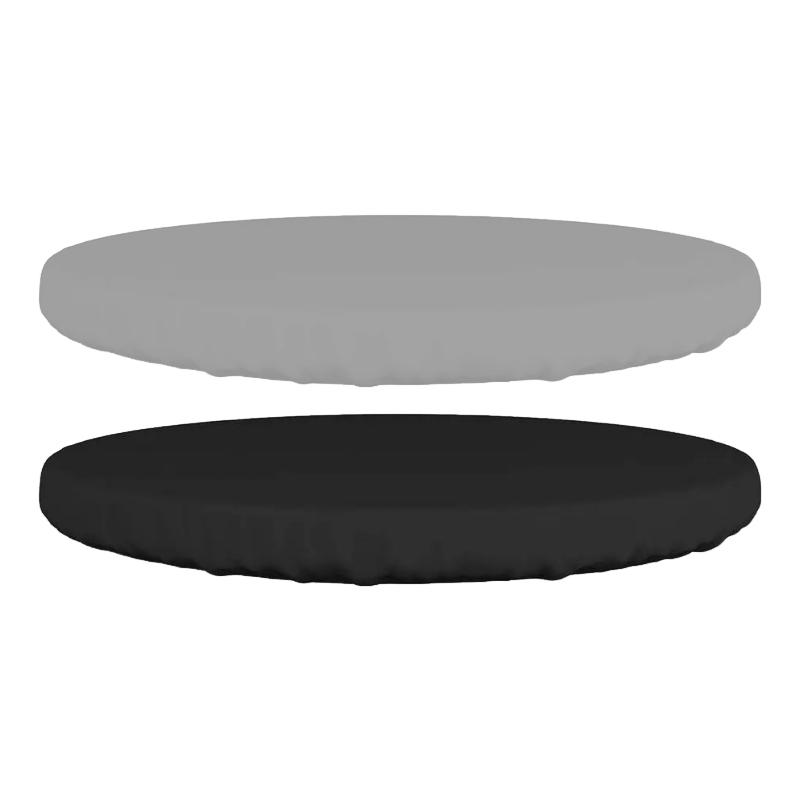 Round Table Rain Cover Outdoor Garden Furniture Waterproof Sun-Proof Protection Garden Patio Rain Covers Oxford Fabric Lining