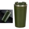 Coffee Travel Mug Food Grade 304 Stainless Steel Double Walled Insulated Cup for Hot and Cold Drinks 510ml Green