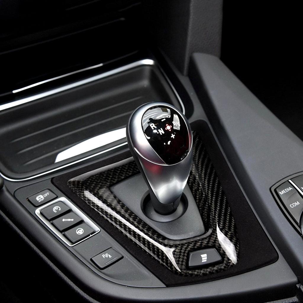 Gear Shift Console Panel Cover Brake Handle For BMW F80 M3 F82 F83 M4 2015-2020 Carbon Fiber Shifter Base Frame Trim Relacement