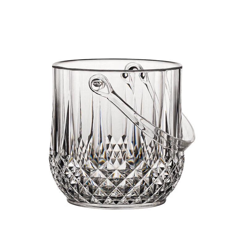 ZISIZ Plastic Ice Bucket