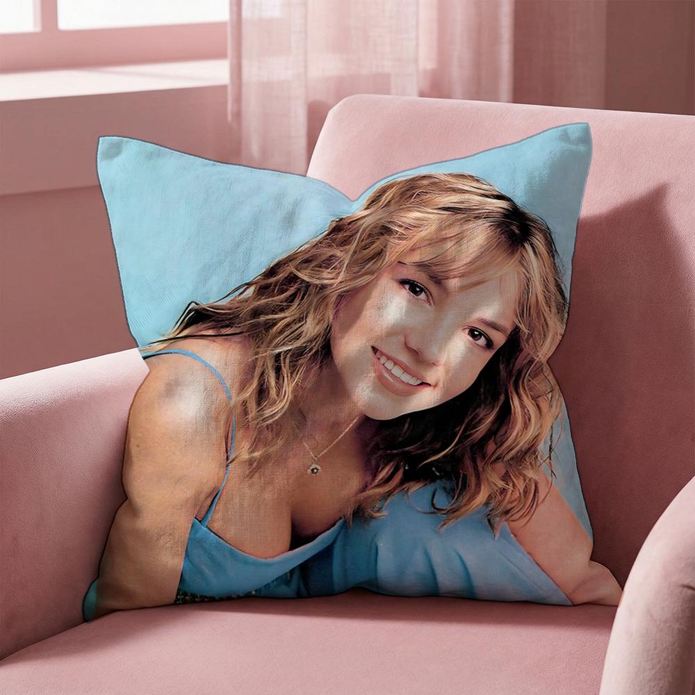 B-Britney Spears SINGER Cushion Cover Multi-Scene Pillow Cover for Home & Car - Reversible, Soft & Durable for Daily Use