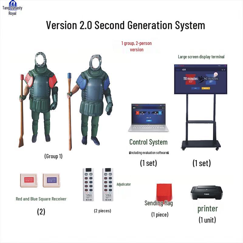 Martial Arts 1V1 Sparring Monitoring System