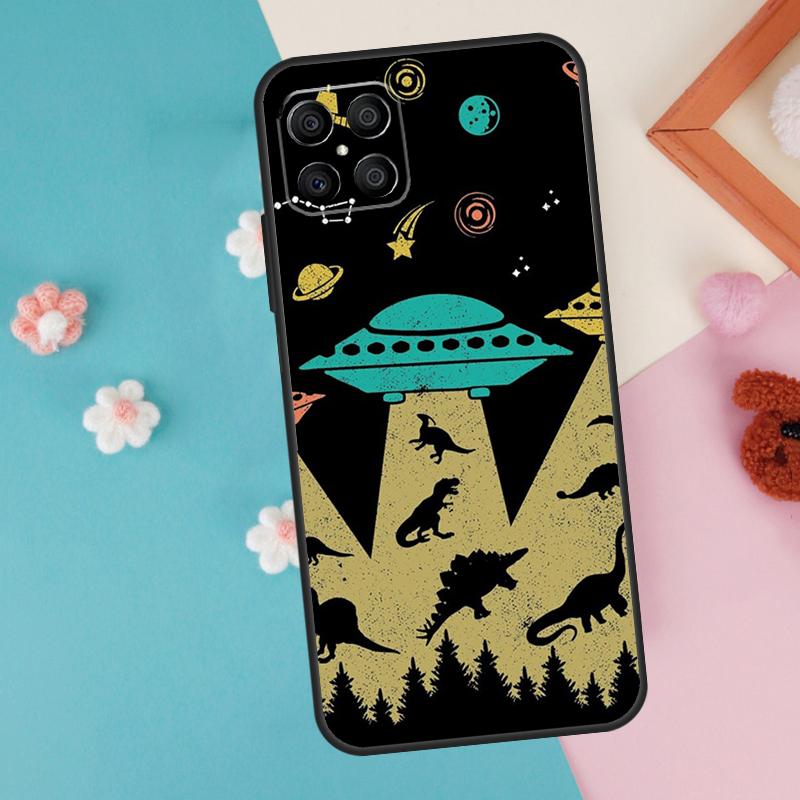 Alien Martian UFO Case For Honor 200 Pro 50 70 90 X9a X8a X8 X9 X8b X9c X9b Honor Magic 7 5 6 Lite Pro Cover