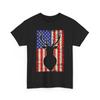 Deer Hunting USA Flag Shirt, Deer Hunting Season Women Men T-Shirt