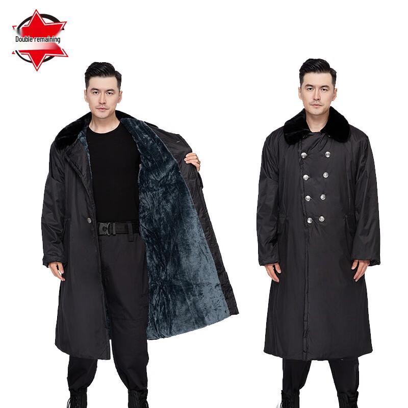 

Мужской зимний хлопковый защитный длинный пальто One Size