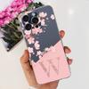 For iPhone 15 Pro Max Case iPhone 15 Plus 15 Pro Back Cover Transparent Soft TPU Letter A TO Z Capa For Apple iPhone15 15Pro Bag