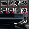 Automotive Air Outlet Fragrance Clip Freshener Holder Robot Interior Trims