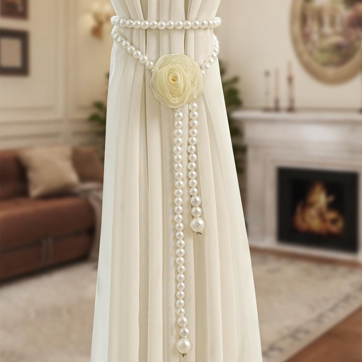 

Чжэньхай Роза Ремешок Шторные Аксессуары Украшение Shein one size fits all бежевый