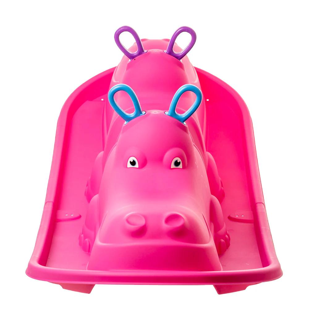 Baby rocker Hippo - pink