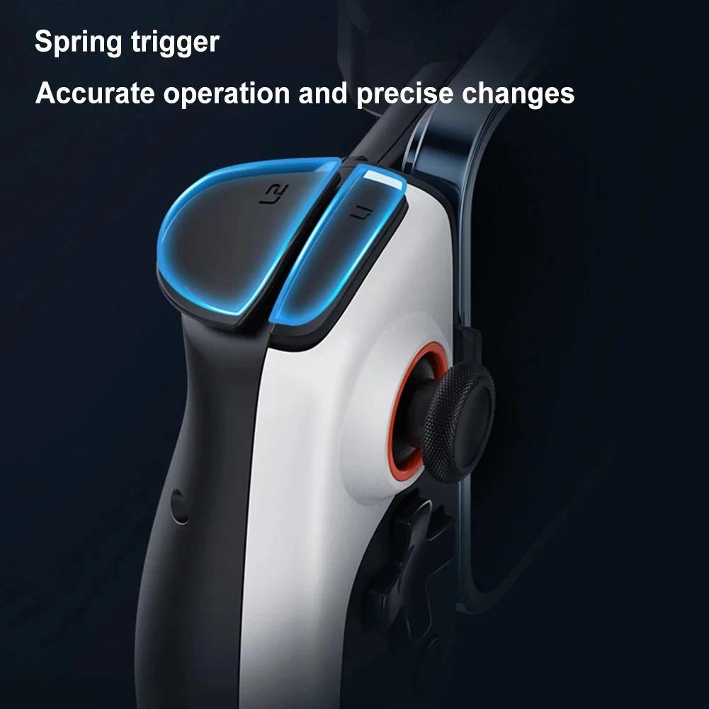 Switch Mobile Game Controller Gamepads Game Controller 360 graus Controle Remoto Joystick Compatível com Android Modo HID, Android