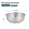 316 Stainless Steel Draining Basin & Mixing Bowl