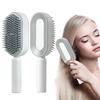 Professional 3D Air Cushion Massager Brush Self-Cleaning Ionic Anti-Static Hair Straightener Comb for Women Made Durable Nylon