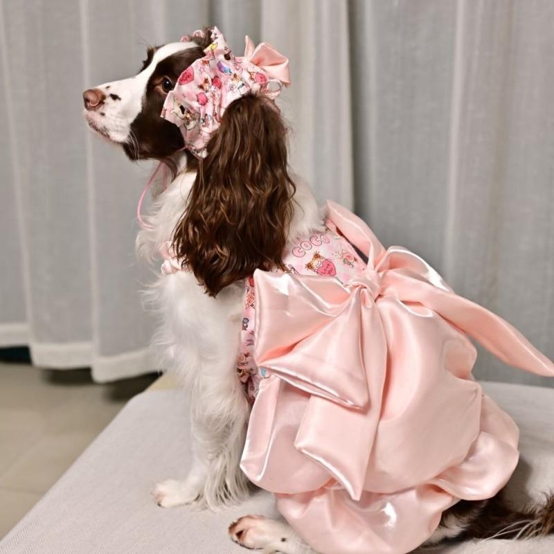 Dog Four-legged Clothes Cool Thin Summer Summer Large Dog Outdoor Home Clothes Breathable Unrestrained