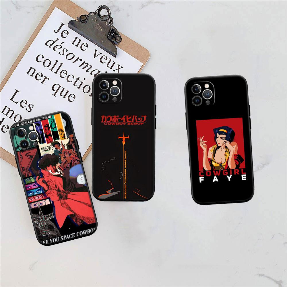 IX8 Cowboy Bebop Phone Case for Samsung Galaxy Note 8 9 10 20 Ultra Lite Plus A03 A06 A16 A11 M21 M35 A72 S25 Core Pro Quantum 2