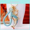 Stunning Rhinestone Dolphin Car Keychain Cute Unique Gift For Women Stylish Accessories