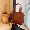 Chic Retro Handbag For Women Elegant Urban Style Versatile Shoulder Crossbody Bag