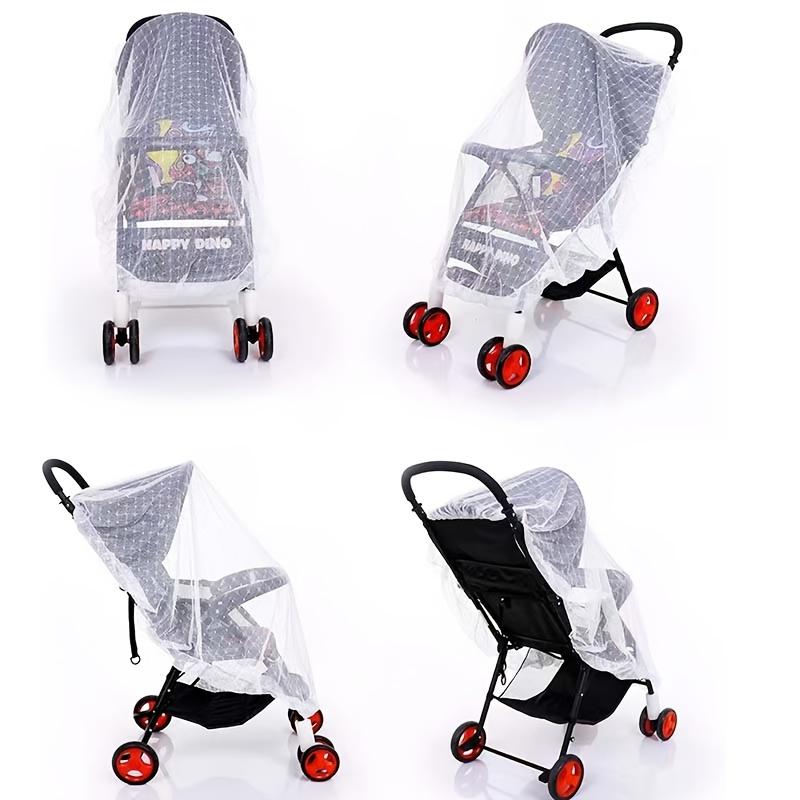 Full Cover Mosquito Net For Baby Stroller, Breathable Mesh Drawstring Mosquito Net For Baby Cradle Crib, Stroller, Cradle